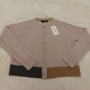 360 Cashmere Short Cardigan